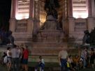  Fontaine Saint-Michel à la nuit tombée